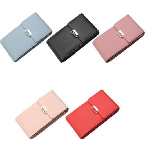 New Style Womens Long Wallet Korean Version Multi-card Position Zipper Wallet Large Capacity Female Bag Clutch To Women Wallets