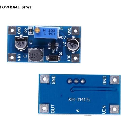 One /2/5pcs DC 2-24V 2A DC-DC Boost Step Up Volt Converter Power Supply 2V-24V To 3V 5V 6V 9V 12V 19V DC 2-24V