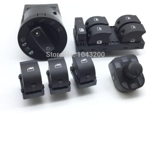 8E0959565A New Window Switch Headlight switch mirror switch For AUDI A4 S4 B6 B7 RS4 SEAT Exeo 8E0959851 8E0959855 8E0941531B