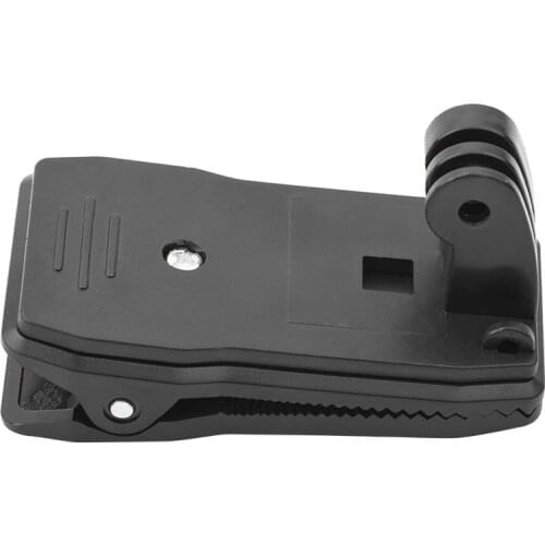 Backpack Clip Hat Clamp Mount with Screw for Gopro Hero 4 3+ 3 SJCAM Sj4000 Xiaoyi Rotation Action Sport Camera Adapter Parts