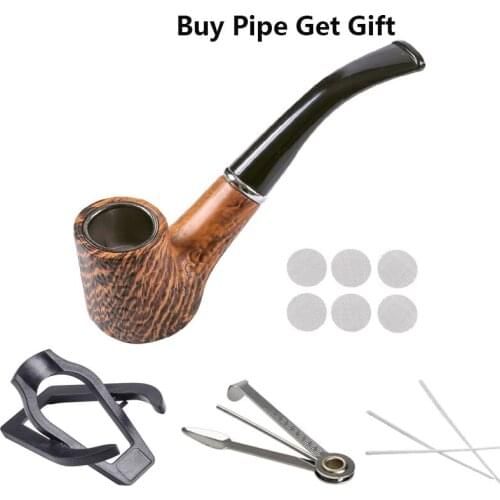 Sculpture Pattern Pipes Detachable Smoking Tobacco Herb Pipe Cigarette Tobacco Gift Cigarette Cigar Tube