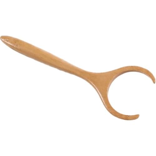 Tea Cup Insulation Anti Heat Server Holder Fork Bamboo Gongfu Tea Utensils