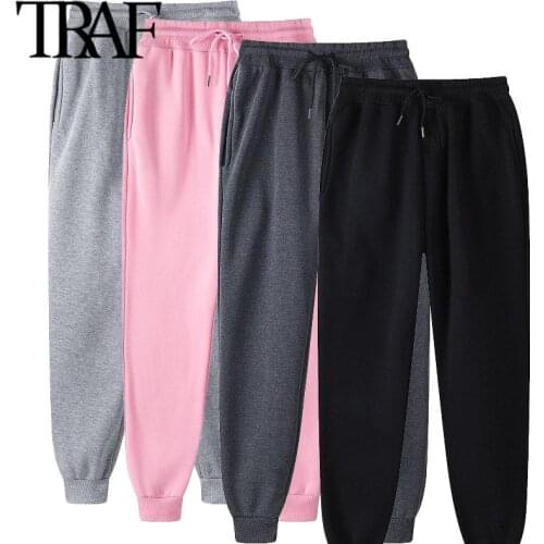 Женские флисовые брюки TRAF China At AliExpress