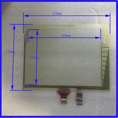 ZhiYuSun wholesale USP4484038 5pcs/lot 230*174mm 10.4inch resistance screen 230mm*174mm