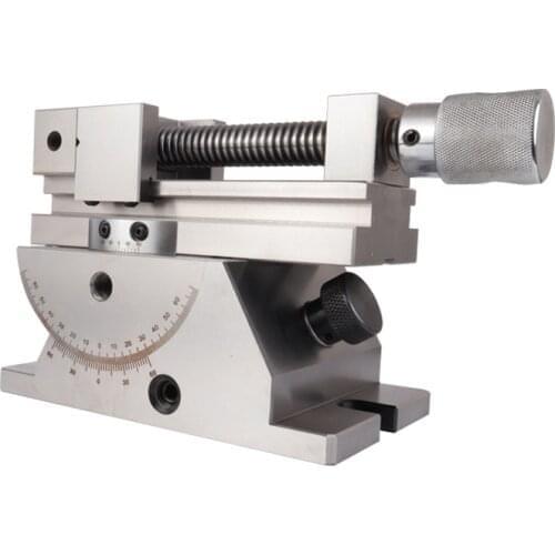 2 inch, universal precision vise, 360 degree rotation, adjustable angle, sine, tiltable, grinder flat-nose pliers, Wanli screw