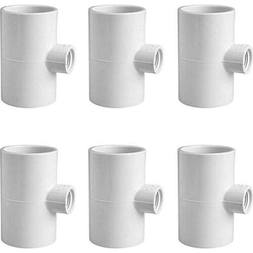 10Pcs Automatic Poultry Rabbit Watering System Three-way Tube Chicken Drink Cup