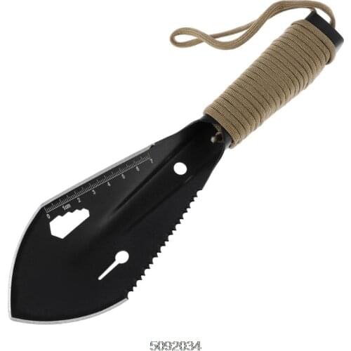 Metal Detector Garden Serrated Edge Digging Digger Shovel Sheath Stainless Steel Dropshipping