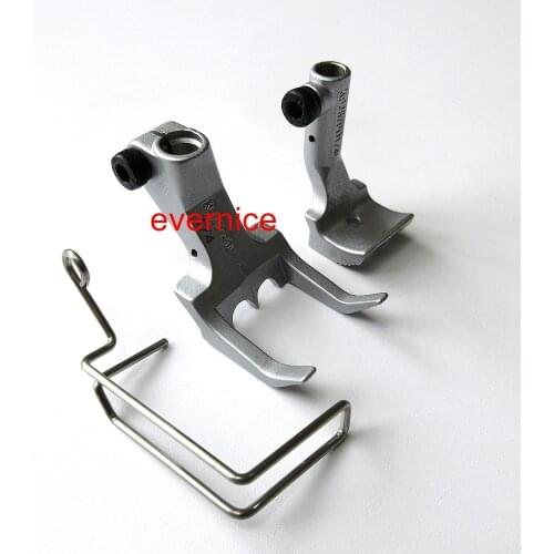 Double Welting Cording Piping Foot for Durkopp Adler 367 467 767 Juki LU-2210