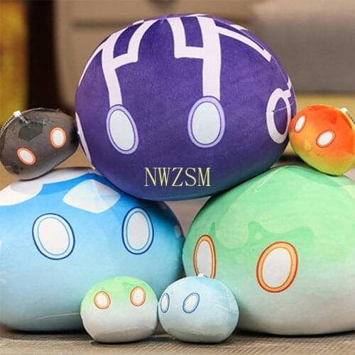 Game Genshin Impact Cosplay Slime Plush Dolls Keli Pillow Man Woman Toy Gift