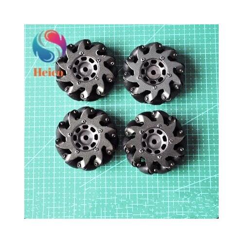 4pcs/lot McNamm Wheel Diameter 60mm Omnidirectional Universal Wheel With 12mm Coupling For Smart Robot Car Chassis Accessories