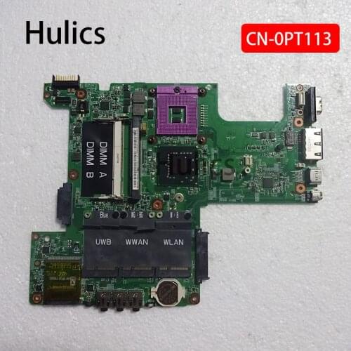 Hulics Original Laptop Motherboard For Dell inspiron 1525 CN-0PT113 CN-0M353G CN-0KY749 Main board GM965 DDR2