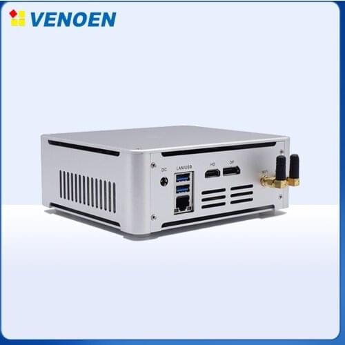 Desktop mini computer Quad Core Intel i5 7300HQ i7 7820HK Type-C DP HDMI 4k Thin Client Micro Computer