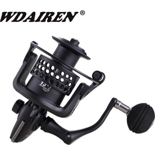 NEW Centron High Powerd 9KG Max Drag 13+1 BBs 5.2:1/4.5:1 Gear Ratio Carp Aluminum Metal Spinning Fishing Reel 1000-7000 Series