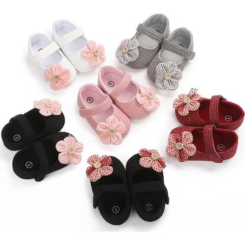 2020 The New princess Baby Shoes Soft Sole Baby lovely Bow Girl Shoes Casual Baby Girl Shoes