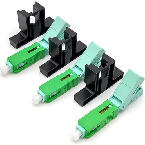 NEW-High Quality 53MM SC Single-Mode Optical Connector FTTH Tool Cold Connector Tool SC Fiber Optic Connnector