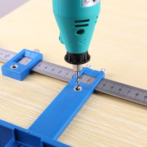 Detachable Hole Punch Jig Tool Center Drill Bit Guide Set Drill Guide Sleeve Cabinet Jig Position Woodworking Tool