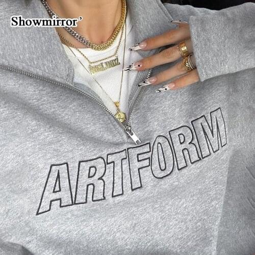 Showmirror Women's Sweatshirts With Inscriptions