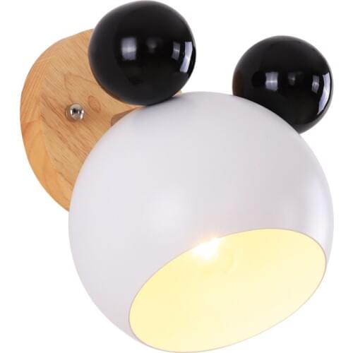 Nordic LED Wall Light Fixtures Modern Iron Wandlamp Fashion Living Room Bedroom Lamp Fashion Childrens room Wall Sconce Lamps