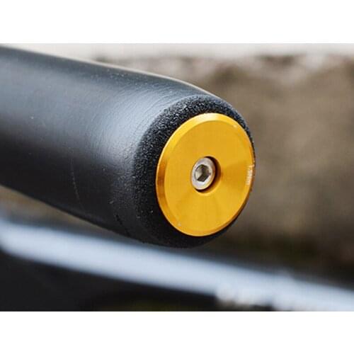 Bike Handlebar Bar End Plugs Mountain Bike Durable Road MTB Aluminum Alloy Bike Parts Covers Bicycle Grips Plugs Bar End XR-Hot