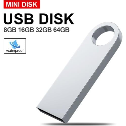 Mini USB disk USB2.0 Pendrive metal usb flash drive 64G 32G 16G 8g memory usb stick drives high-speed flash drives