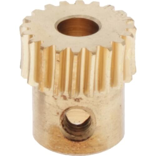 0.5 Modulus Reduction Ratio Of 20/40/50/60T Motor Copper Worm Wheel Gear