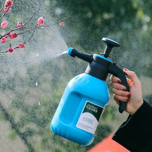 1.5L/2L Portable Pressure Sprayer Water Pump Spray Bottle Home Garden Watering Spray Bottle For Cleaning Cars Irrigation Plants