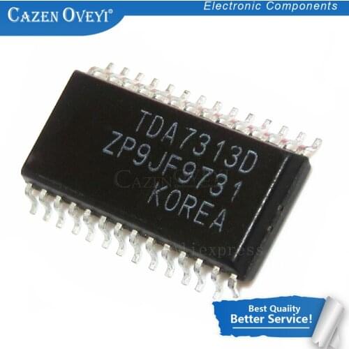 1pcs/lot TDA7313 TDA7313D TDA7313ND SOP-28 In Stock
