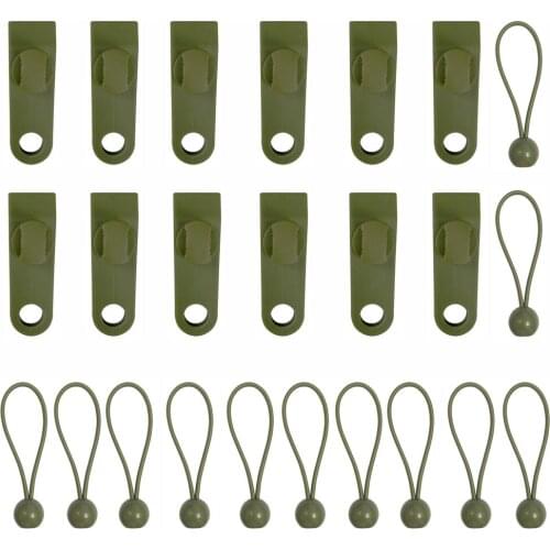 12pcs Tarp Clips Tent Clips Heavy Duty Lock Grip Tent Clamp Thumb Screw Bungee Cord Clips for Outdoor Camping Tarps Awnings