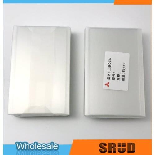 250um Universal Sizes Mitsubishi OCA Optical Clear Adhesive Glue Film 4 4.5 4.7 5 5.3 5.5 6 6.3 6.44 7 7.9 Inch