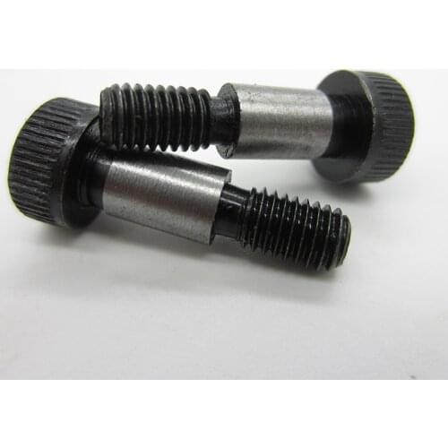 5PCS M5 M6 Shaft 12.9 Grade Alloy Steel Hexagon Socket Head High-Precision Roller Bearings Shoulder Screw