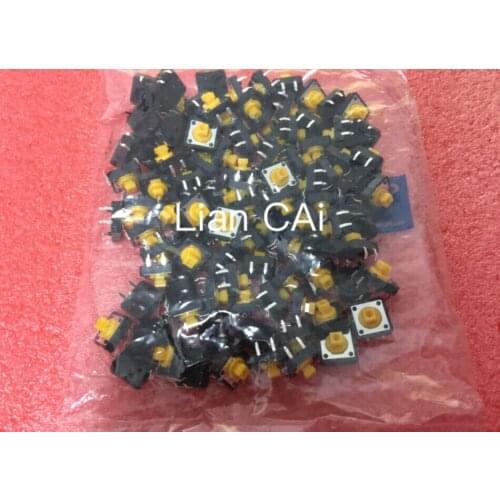 Free Shipping 100pcs/lot B3F-4055 12x12x7.3 mm OMRON Tactile Switches Push Button Tact Switch 12*12*7.3 mm