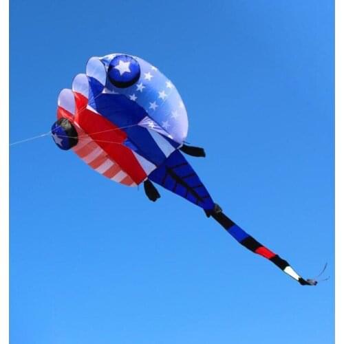 Free shipping high quality new 3d soft kite nylon ripstop large kite flying jellyfish trilobites kites factory outdoor kites