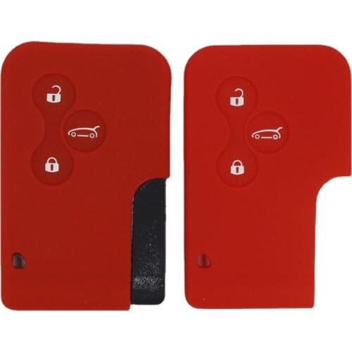 Key Cover for Renault Kaptur Captur Car Key Silicone Cover for Renault Clio Logan Megane 2 3 Koleos Scenic Danilo Card Key Case