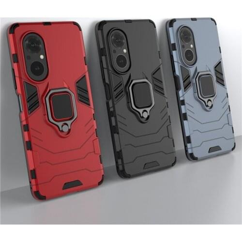 For Honor 50 SE Case Cover for Honor 50 SE 5G Pro Cover Armor Shell Capa Fundas Coque Finger Ring Kickstand PC Back Phone Case