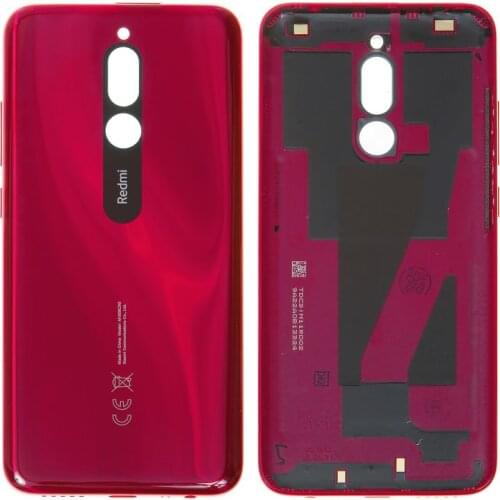 Housing Back Cover Battery Cover compatible with Xiaomi Redmi 8, ( With Side Button, M1908C3IC, MZB8255IN, M1908C3IG, M1908C3IH)