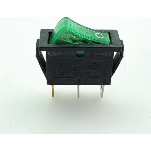 Electric Rice Cooker Electric Frying Pan Switch Accessories Boat-shaped Rocker Power Button Kcd3 With Light