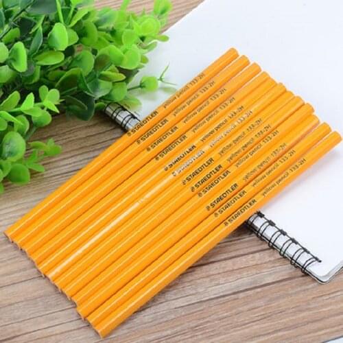 STAEDTLER model number 133 yellow rod pencil 2B 2H HB exam office pencils pupil pencils 36pcs/lot