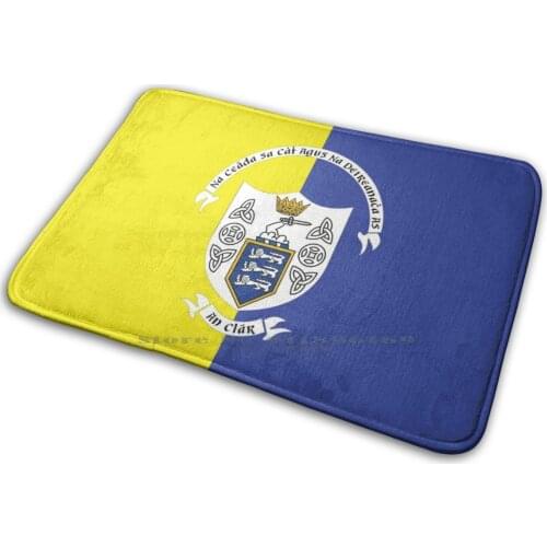 Clare Mat Rug Carpet Anti-Slip Bedroom Entrance Door Mat Clare Clare Facemask Gaa Football Hurling Ireland Irish