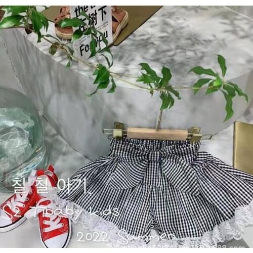 2020 new wholesale girls patchwork denim shorts summer fashion girls shorts 4-10 t F207
