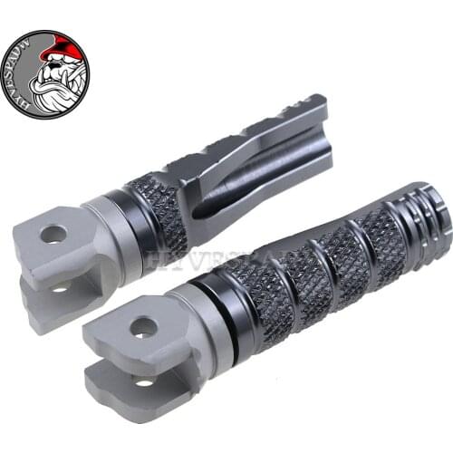 Motorcycle Accessories Foot Pegs Pedals CNC Aluminum Rear Passenger Footpegs for MV Agusta RIVALE Rivale 2014 2015 2016