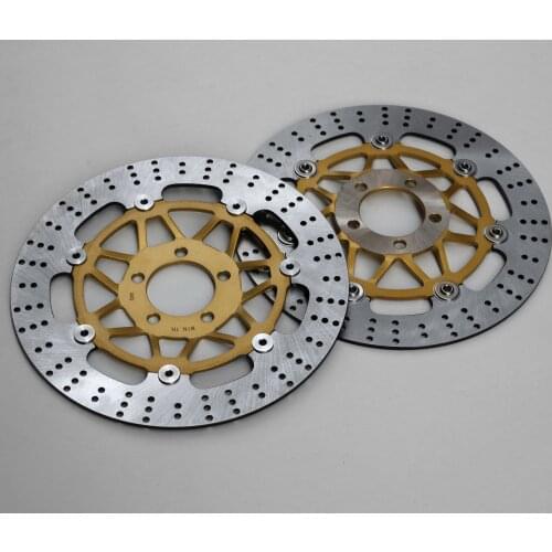 Floating Front Brake Disc Rotor For Kawasaki ZZR250 ZZ-R400 ZXR400 ZL600 EJ650 W650 Motorcycle