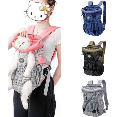 Carrying Backpack Pet Dog Travel Shoulder Large Bags Carrier Front Chest Holder For Puppy Chihuahua Pet Dogs Cat Accessories