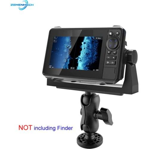 360 Degree Swivel Ball Mount Marine Kayak Electronic Fish Finder Mount Base Fishfinder GPS Plate Rotating Boat GPSMAP Supporter