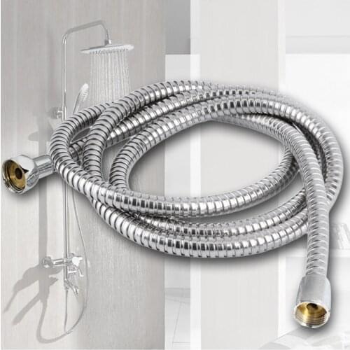 1.5m/2m/3 M Stainless Steel Shower Hose High Quality Encryption Explosion-proof Hose Spring Tube Pull Tube Bathroom Accessories