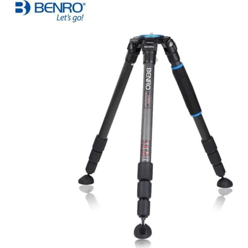 Benro C3780TN Tripod Combination Carbon Fiber Camera Stand With 75mm Bowl 4 Section Max Loading 18kg