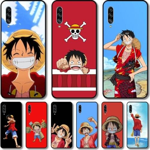 Straw hat boy Phone Case Hull For Samsung Galaxy M 10 20 21 31 30 60S 31S Black Shell Art Cell Cover TPU