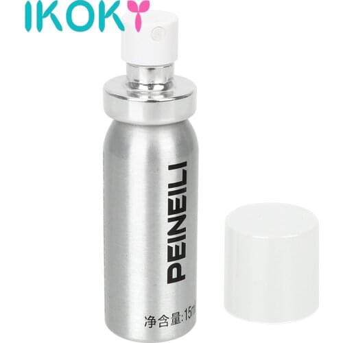 IKOKY 15 mL Sex Toys for Men Delay Ejaculation Penile Erection Spray Sex Products