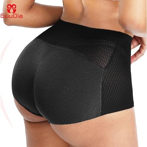 GUUDIA Hip Enhancer Shaper Shorts Body Shaper Butt Lifter Panties Booty Enhancer Womens Padded Panties Seamless Shapewear