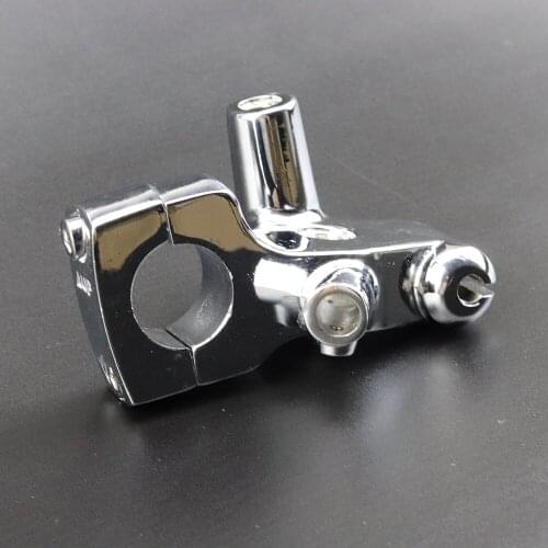 Universal 25mm 1" Motorcycle Handlebar Clutch Holder Motorbike Mirror Mount For Honda Shadow 400 750 Steed 400 600 Magna 250 750