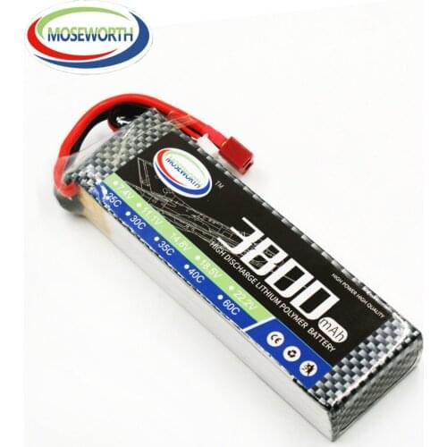 3S 11.1V 3800mAh 60C-120C RC LiPo Battery For RC Drone Car Helicopter Boat Airplane Quadcopter RC Model Batteries T/XT60